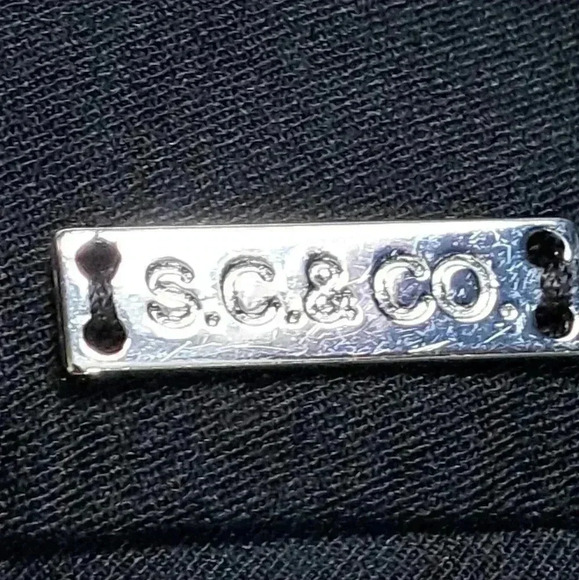 ❤️ S.C. & Co. Cropped Black Pants Size 4 - Picture 8 of 12